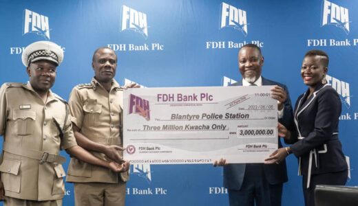 FDH gives BT Police K3 million to boost crime fight 