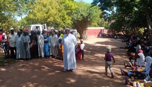 DPP Presidential Hopeful Bright Msaka donates food items to over 500 Muslim on Eid Al-Adha