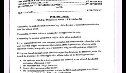 Court lifts injunction against DPP’s NGC meeting