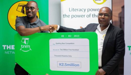 TNM MOVES TO IMPROVE LITERACY LEVELS…donates K2.5 million towards this year’s Malawi National Spelling Bee Grand Finale