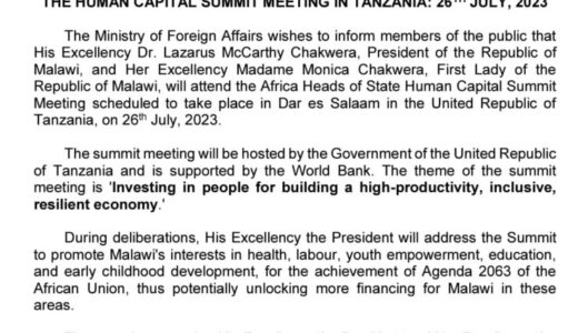 Chakwera faces public anger over Tanzania trip