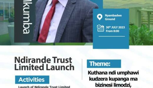 Phungu wa Blantyre Malabada akhazikitsa thumba la ndalama pofuna kuthana ndi umphawi