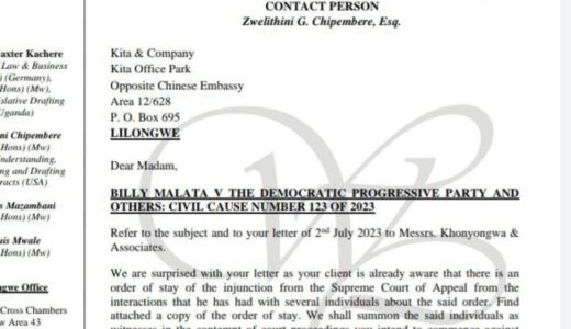 ALL SET: DPP To continue with planned NGC meeting today at Nkopola Lodge in Mangochi