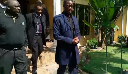 Ex-Zambia President Edgar Lungu console former Lands Minister for losing husband (see photos)