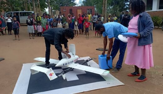 Drones rescue community in hard to reach areas