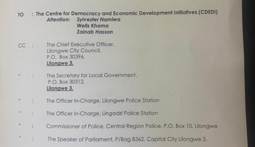 NO RETREAT: CDEDI to proceed with maize vigil at Parliament on Wednesday