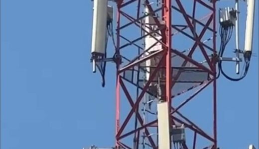 Zambian Man Threatens To Commit Suicide After He Was Not Recruited Into The Army, Climbs A Towe To Throw Himself (See Photos)