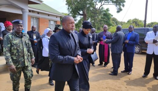 Goodall Gondwe’s funeral ceremony underway at Enukweni