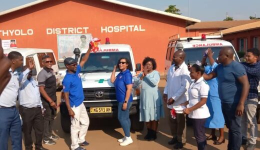 Philanthropist K Motors, Chibuku Products rescue Thyolo: Handover Four Refurbished Ambulances