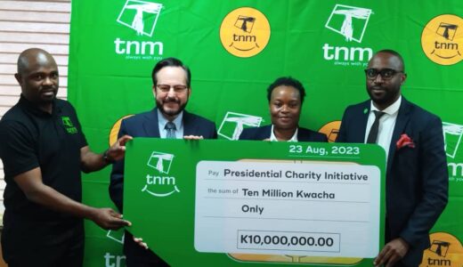 TNM gives Presidential Charity Golf K10 million boost