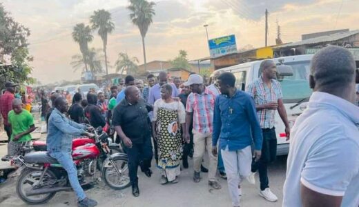 Chimwendo tours ruins of Ndirande market, As Chakwera orders NEEF to splash loans to victims