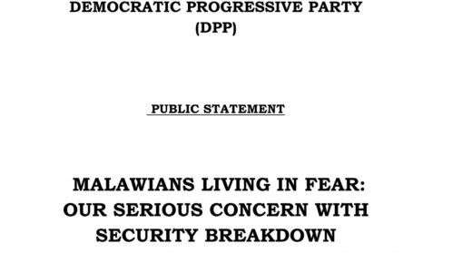 DPP on Chakwera’s neck over security lapse