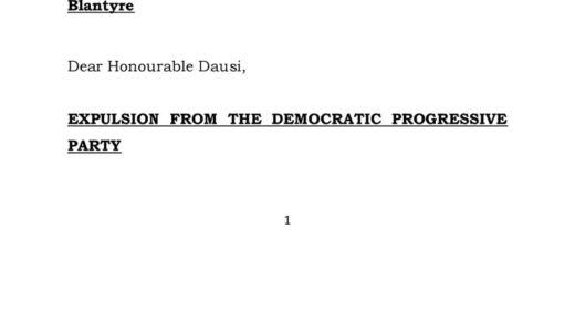 DPP pens Dausi on his firing