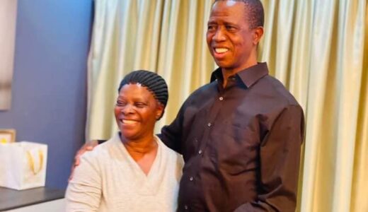 Former Zambia first lady Esther captured in an intimate kiss after her release from police cell (see photos)