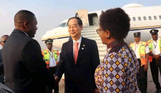 South Korea Prime Minister jets in Malawi