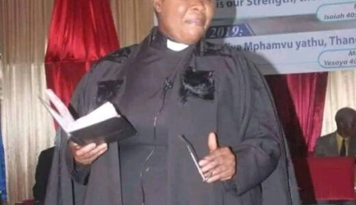 CCAP Cleric Rev Edna Navaya’s burial on Tuesday