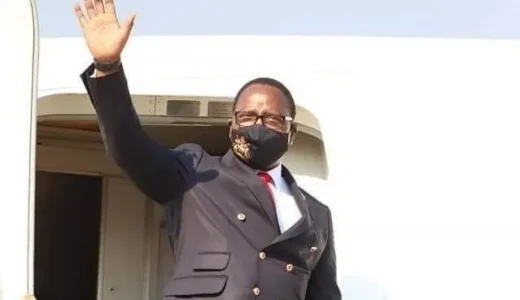 Chakwera off to Mozambique