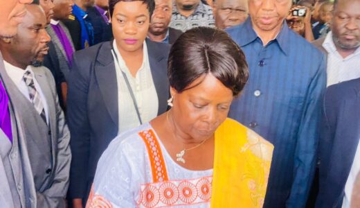 Zambia ex-President Edgar Lungu attends funeral ceremony of Archbishop Peter Ndlovu (see photos)