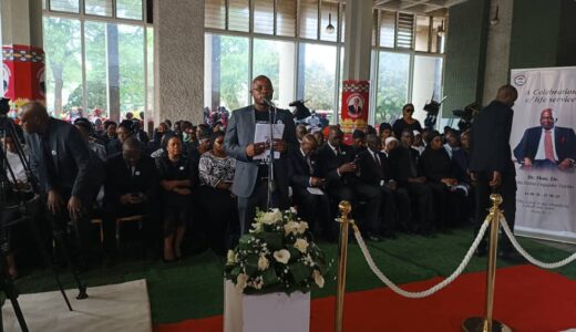 JZU Tembo’s body at MCP headquarters