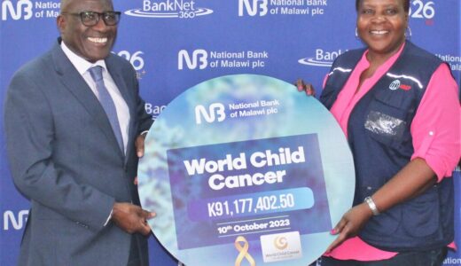 NBM donates K91 million to QECH for cancer equipment