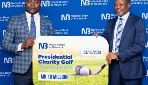 NBM gives K10 million to Presidential Charity Golf tourney