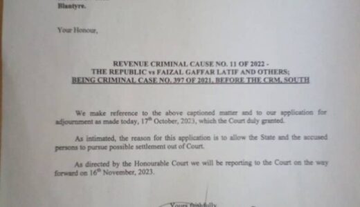 MK16.5bn Mapeto tax evasion case:     CDEDI seeks disclosure of conditions for out of court settlement