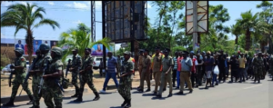 Kalindo’s demonstrations underway in Blantyre (see photos)