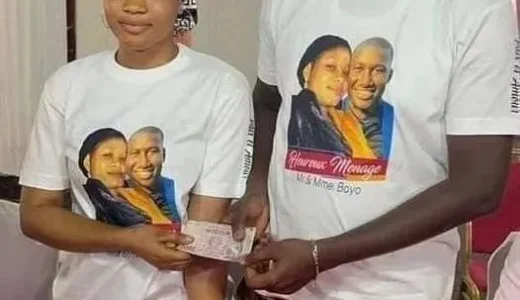 TikTok Couple Goes Viral Over Low-Budget Wedding (See Photos)