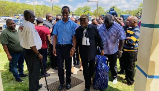 Socialist Party President Fred M’membe arrested in Zambia (see photos)