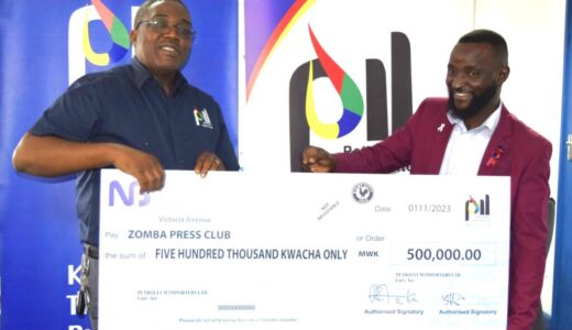 PIL oils Zomba Press Club AGM