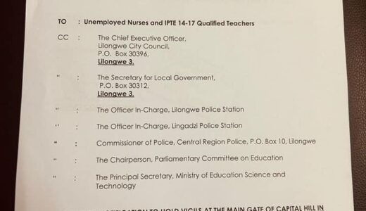 Unemployed nurses, teachers to hold vigil at Capitol Hill from November 9