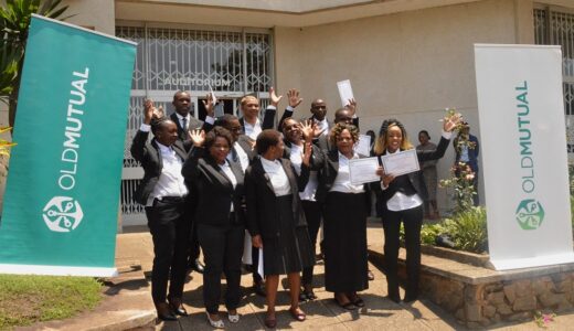 Old Mutual customer experience staff certified with sign language skills