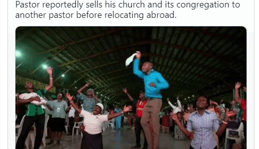 Drama|| Pastor Sells His Church And Congregation To Another Pastor Before Relocating Abroad