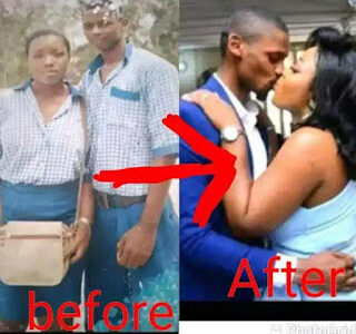Couple Who Started Dating When They Were In Secondary School Finally Weds after dating for 15years (Photos)