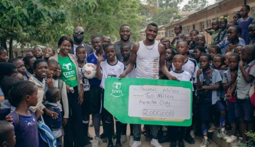 Zampira promotion winner donates football jerseys to Nyambadwe Primary