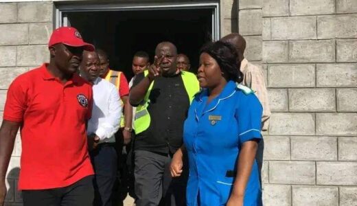 Chimwendo Banda tours Mnema Health Centre, says Chakwera administration to improve health services delivery