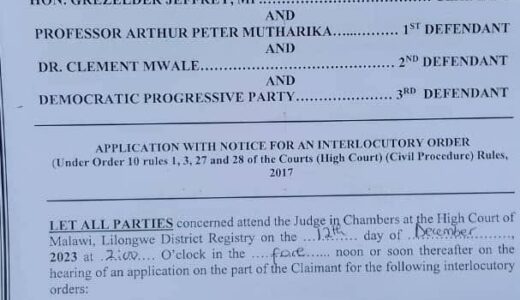 Grezelder Jeffrey Challenges Removal as Secretary General in Court