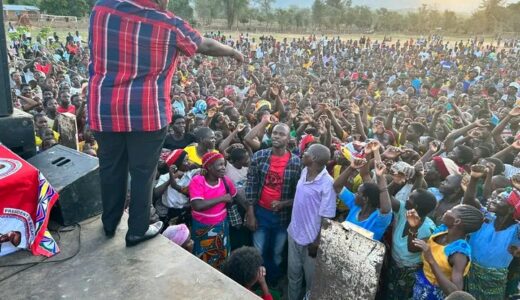 Chimwendo storms Dedza, says  President Chakwera’s developmental politics guarantees them 2025 landslide victory