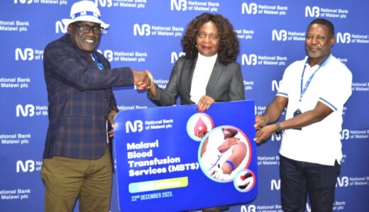 NBM gives MBTS K80 million for blood bank fridges