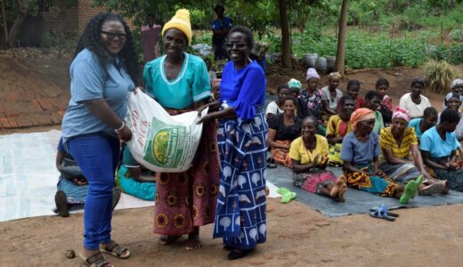 PCL cheers the elderly with Christmas gifts in Mpemba