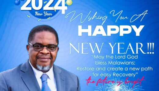 DPP Presidential Candidate Bright Msaka asks God to create easy path for Malawi’s recovery