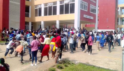 Soche Technical College students on rampage (see photos)