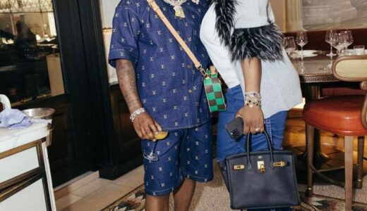 Nigerian Superstar Davido shares lovely photos of himself and his wife Chioma