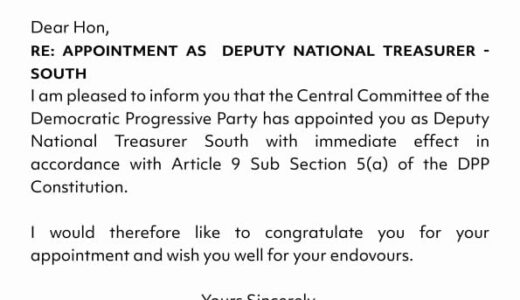 Ben Khuleya appointed as DPP Deputy Treasurer for South