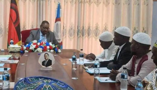 Muslim Community hails Mutharika, Excited with APM Ayimanso