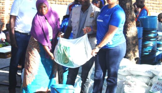 NBM Plc ladies donate to Dwangwa flood victims