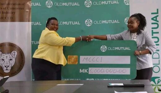 Old Mutual Malawi donates K6 million towards Business Leadership summit