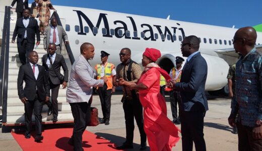 Chilima jets back from Tanzania