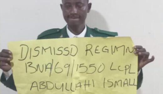 Scandala|| Soldier is caught sleeping with colleague’s wife, he is dismissed
