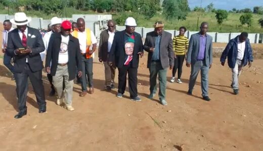 Mwanza Stadium constitution work progress impresses Minister Richard Chimwendo Banda